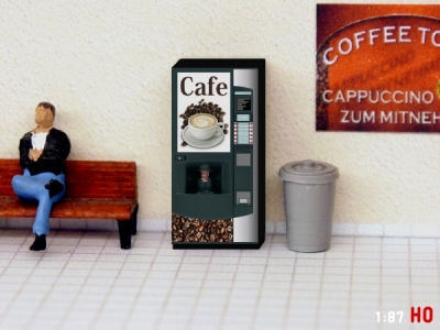 1/87 Track H0 Coffee vending machine