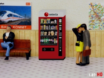 1:87 Spur H0 RhB SBB Selecta Snack Automat