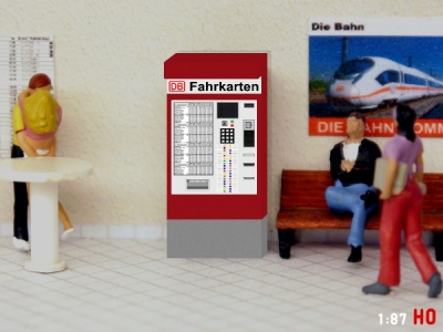 1/87 Track H0 DB Ticket machine