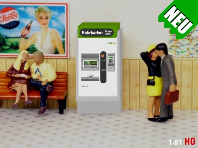 1:87 Spur H0 stra GVH Hannover Fahrkartenautomat