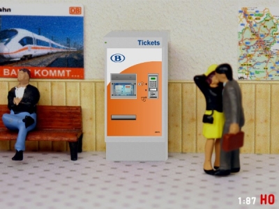 1:87 Spur H0 SNCB NMBS Fahrkartenautomat