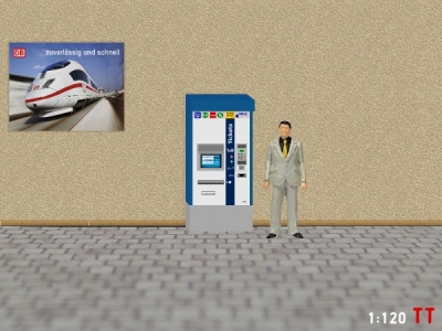 1/120 Track TT MVG Ticket machine