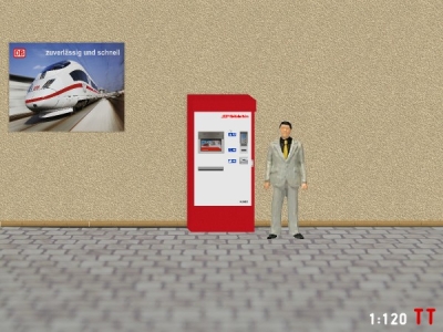 1/120 Track TT RhB Ticket machine