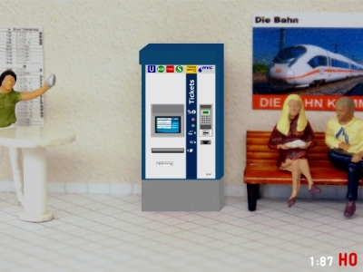 1:87 Spur H0 MVG Mnchen Fahrkartenautomat