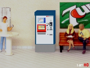 1/87 Track H0 SBB Ticket machine