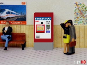 1/87 Track H0 BB Ticket machine