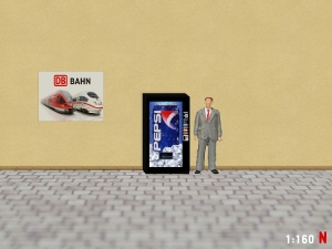 1:160 Spur N Pepsi Cola Getränkeautomat