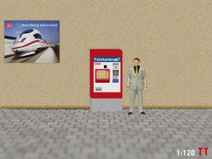 1/120 Track TT BB Ticket machine