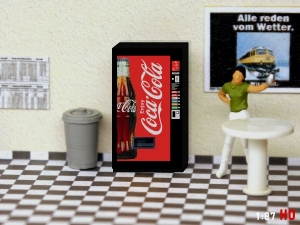 1:87 Spur H0 Coca Cola Getrnkeautomat