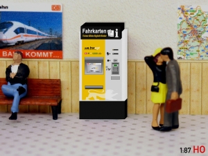 1/87 Track H0 Bwegt Ticket machine